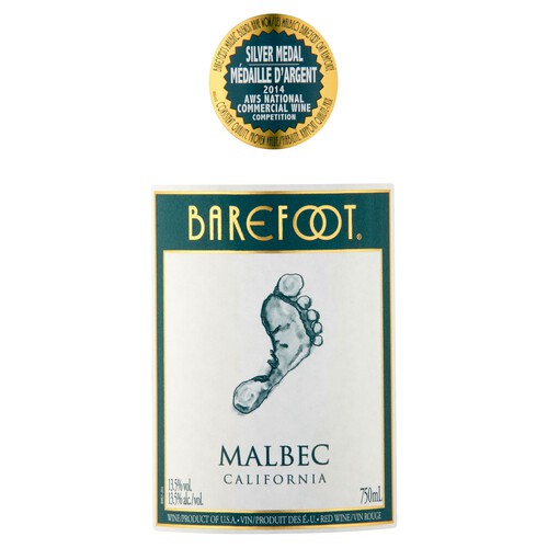 Barefoot Malbec Red Wine 