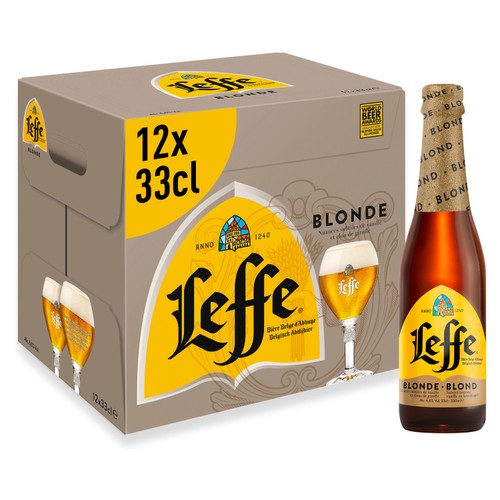 Leffe Blonde Ale Bottles