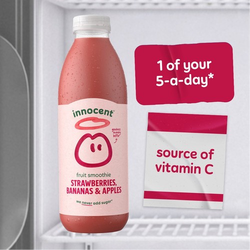 Innocent Strawberries, Bananas & Apples Smoothie 250ml
