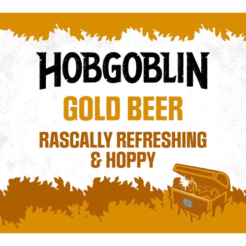 Hobgoblin Gold Ale Beer Bottle