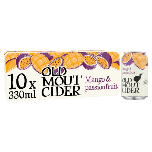 Old Mout Cider mango and passionfruit cider