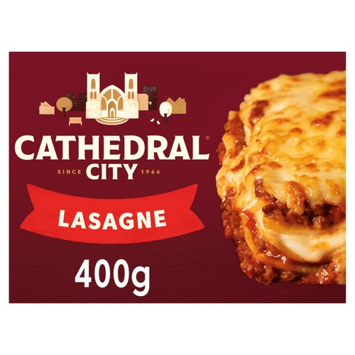 Cathedral City Cheesy Lasagne 400g - Morrisons Online Groceries