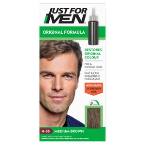 Just For Men 1-Day Beard & Brow Medium Brown Color 9g