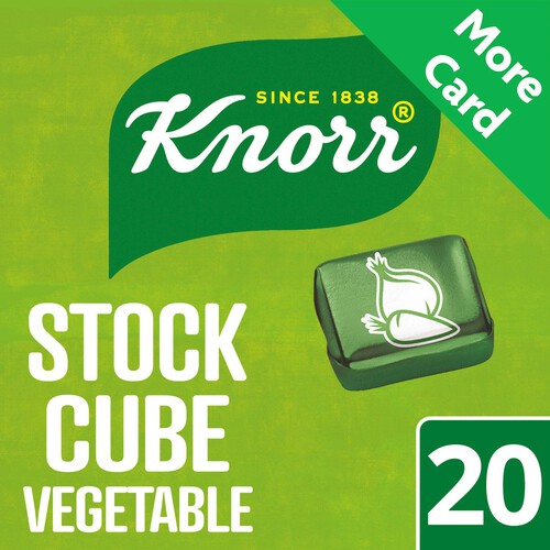 Knorr Stock Cubes Vegetable 20 x 10g