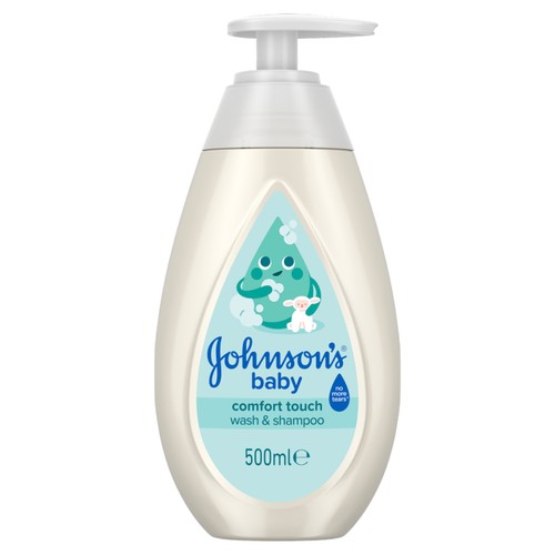 Johnson's Baby Comfort Touch Wash Shampoo 500ML