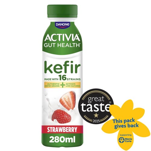 Activia Kefir Strawberry Gut Health Yoghurt Drink