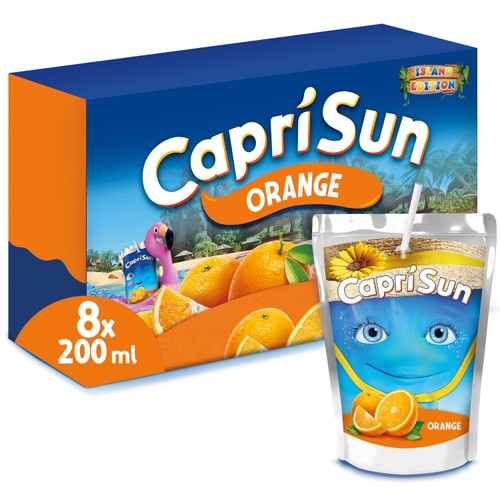 Capri-Sun Orange 8 x 200ml Kids' Juice Drink