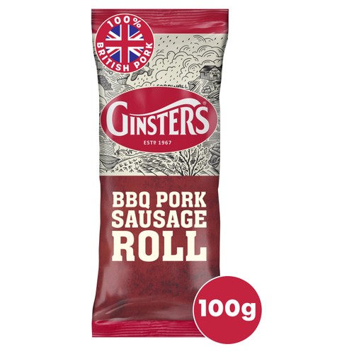 Ginsters BBQ Pork Sausage Roll 100g