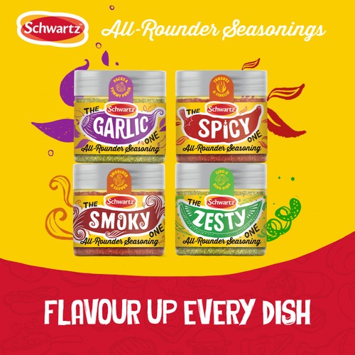 Schwartz All Rounder Smoky Seasoning 100g