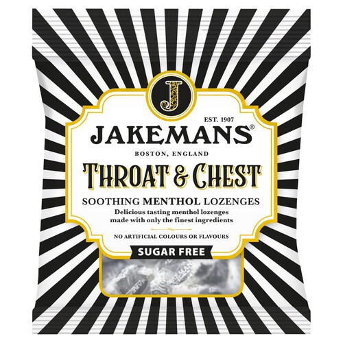 Jakemans Throat And Chest Sugar Free