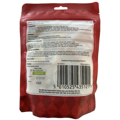 Morrisons Christmutt Meaty Selection Pack Dog Treats