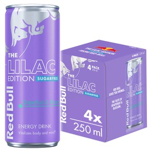 Red Bull 4 x 250ml Sugarfree Citrus Zest Energy Drink, Summer Edition