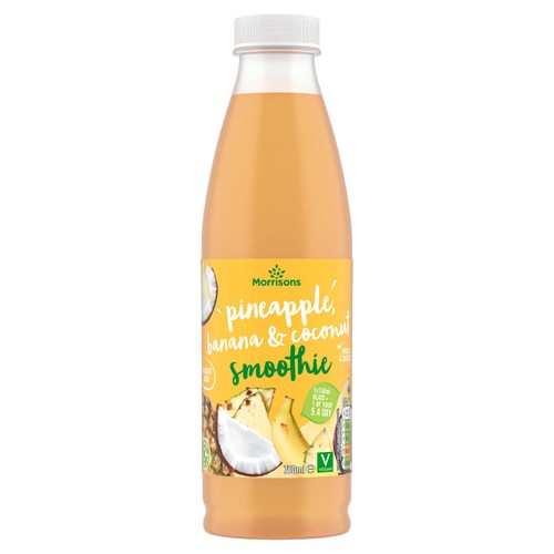 Morrisons Pineapple, Banana & Coconut Smoothie 750ml 