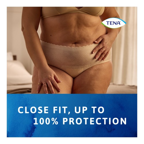 Tena Silhouette Incontinence Pants Cream Large 
