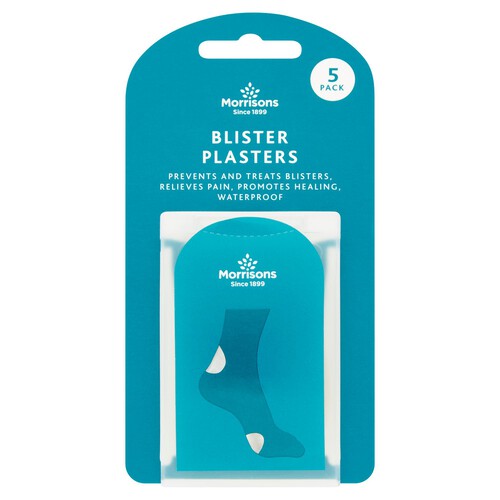 Morrisons Foot Care Blister Plasters 5Pk