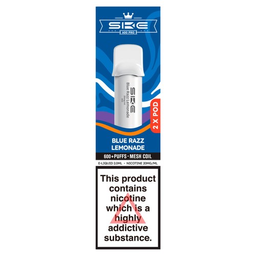 Ske Crystal 600 Pro Pods Blue Razz Lemonade