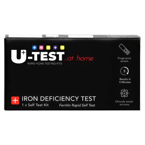 U-Test Iron Deficiency Self Testing Kit