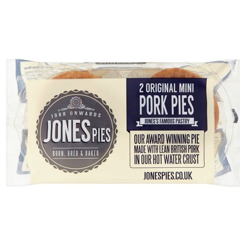 Andrew Jones Twin Pack Mini Pork Pies