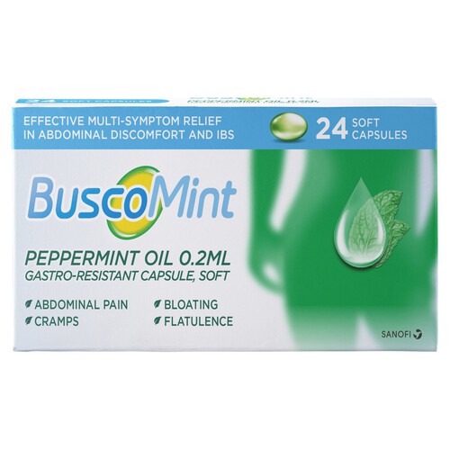 Buscomint Abdominal Pain & IBS