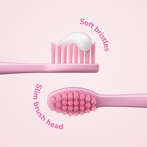 Ordo Original Squishmallows Sonic Kids Battery Toothbrush