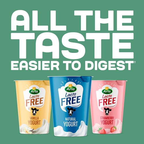 Arla LactoFREE Strawberry Yogurt 400g