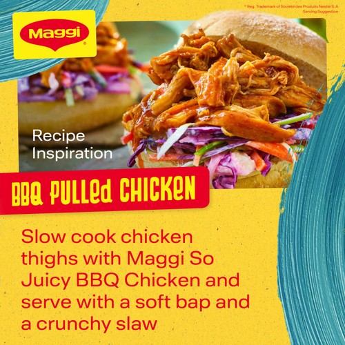 Maggi Juicy Sticky BBQ Chicken Herb and Spice Seasoning Mix