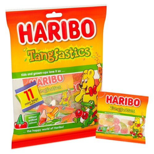 Haribo Tangfastics 11 Mini Bags Sweets Multipack