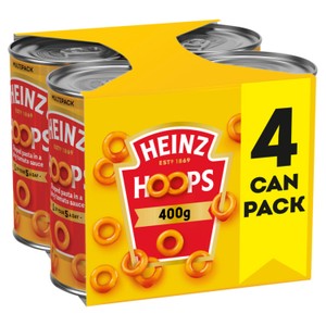 Heinz Tinned Spaghetti  4 x 400g