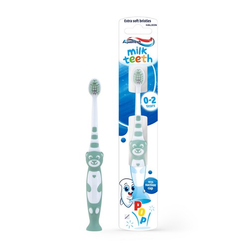 Aquafresh Milk Teeth 0-2 Years Soft Bristles Baby Toothbrush