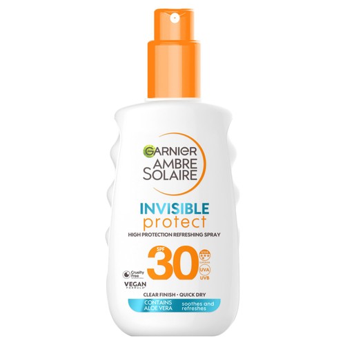 Ambre Solaire Invisible Protect Spray SPF 30   150ml