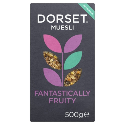 DORSET Fantastically Fruity Muesli Breakfast Cereal 500g