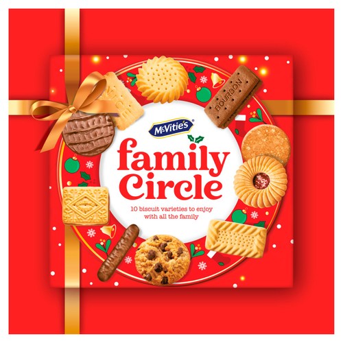 McVitie's Family Circle Biscuit Selection  400g