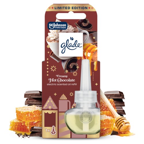 Glade Electric Scented Oil Plug In Festive Honey and Chocolate 20ml