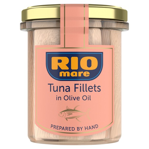 Rio Mare Tuna Fillets In Olive Oil Glass Jar (180g)