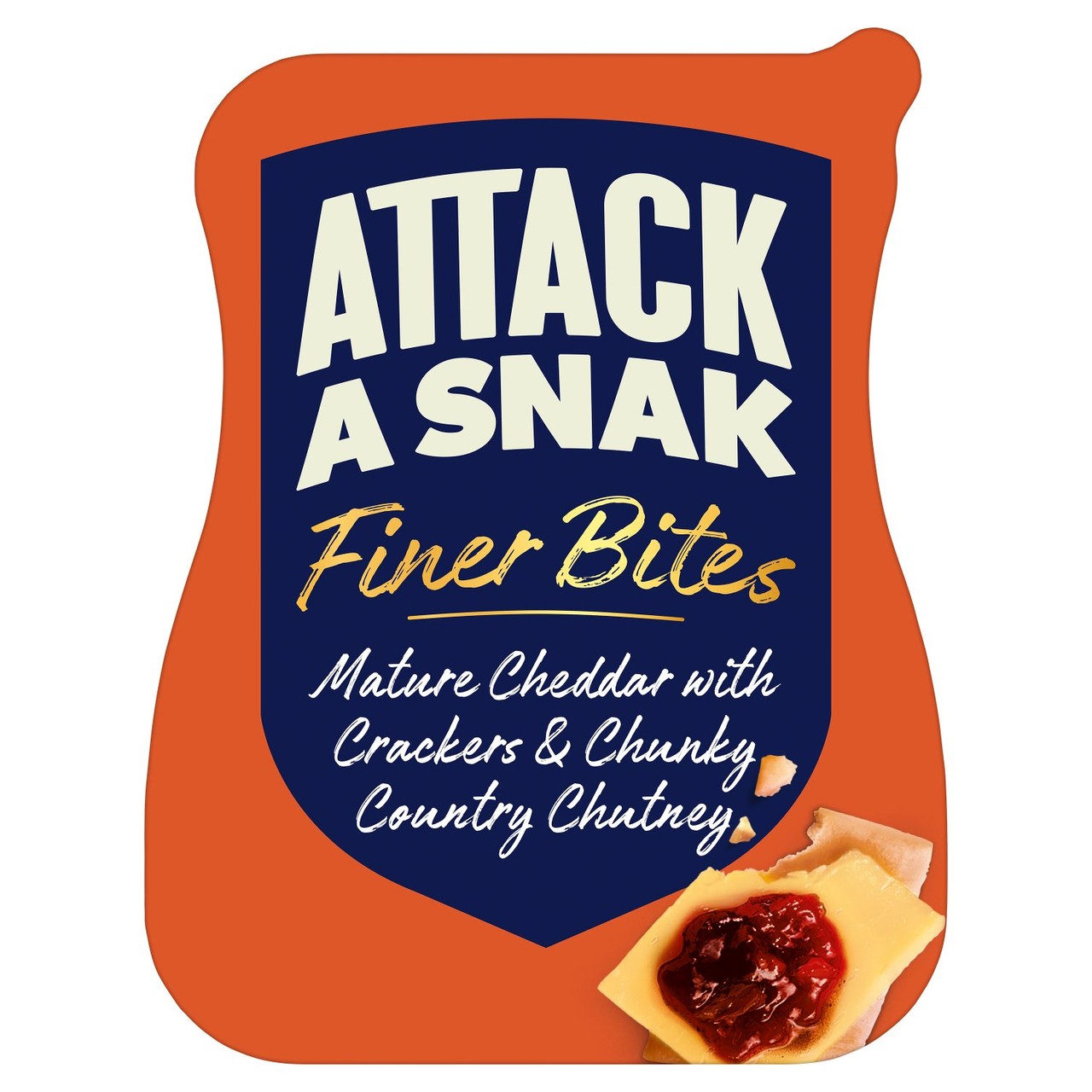 Attack A Snak Finer Bites Country Relish 72g