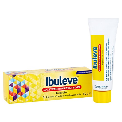 Ibuleve Max Strength Pain Relief 10% Gel 