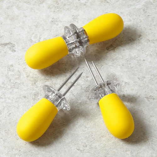 Dinosaurier Mais Halter - Grillspieße Für Maiskolben Bunt