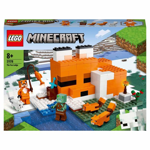 Lego Minecraft The Fox Lodge 21178