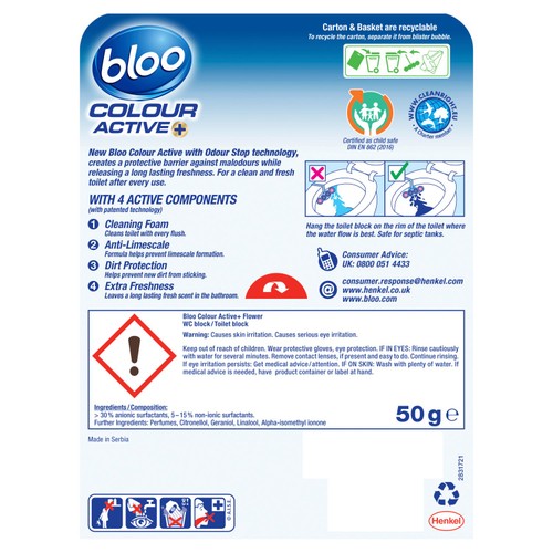 Bloo Blue Active Rim Block Fresh Flowers