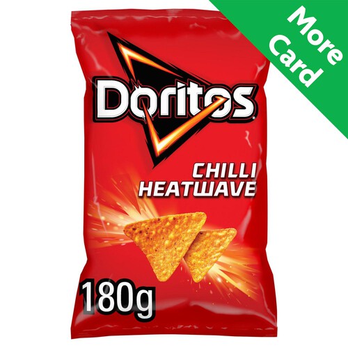 Doritos Chilli Heatwave Sharing Tortilla Chips Crisps 