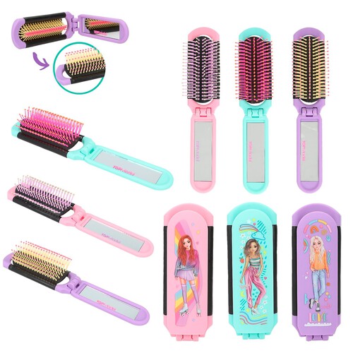 Topmodel Hairbrush With Mirror