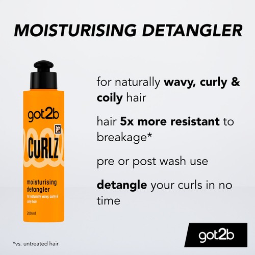 Got2b Curlz Detangler Cream 