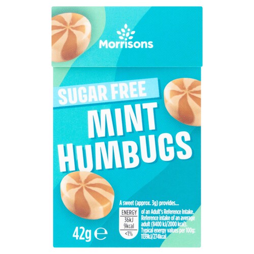 Morrisons Sugar Free Mint Humbugs