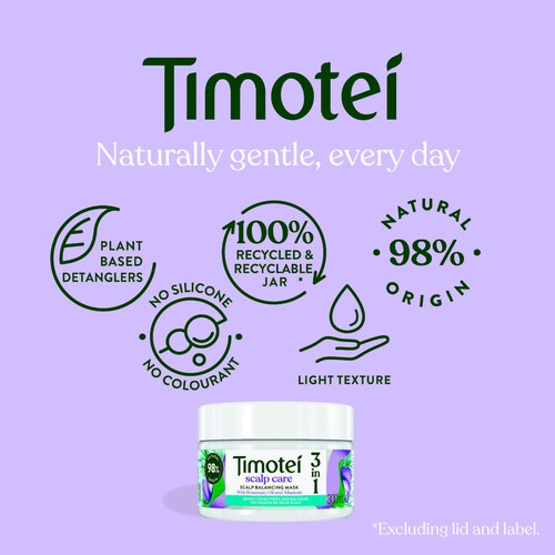 Timotei Rosemary Oil Scalp Balancing Mask 