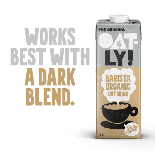 Oatly Oat Drink Barista Organic Long Life 1L