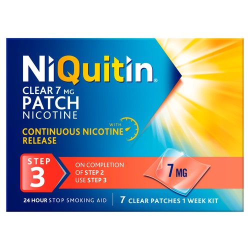 Niquitin Cq Clear Patch 7Mg Step 3
