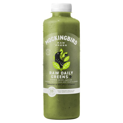 Mockingbird Raw Daily Greens 750ml