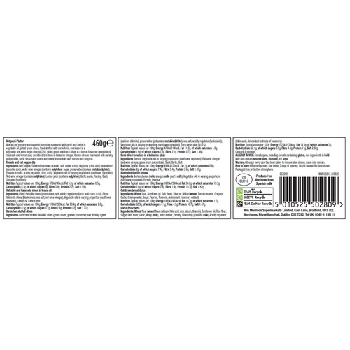 Morrisons The Best Olives & Antipasti Collection 460g