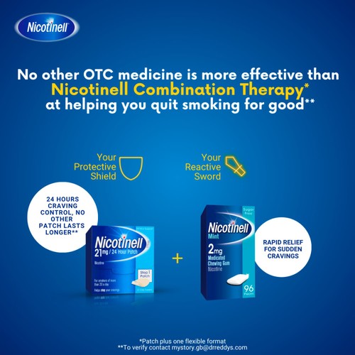 Nicotinell Nicotine Gum Stop Smoking Aid 2mg Mint