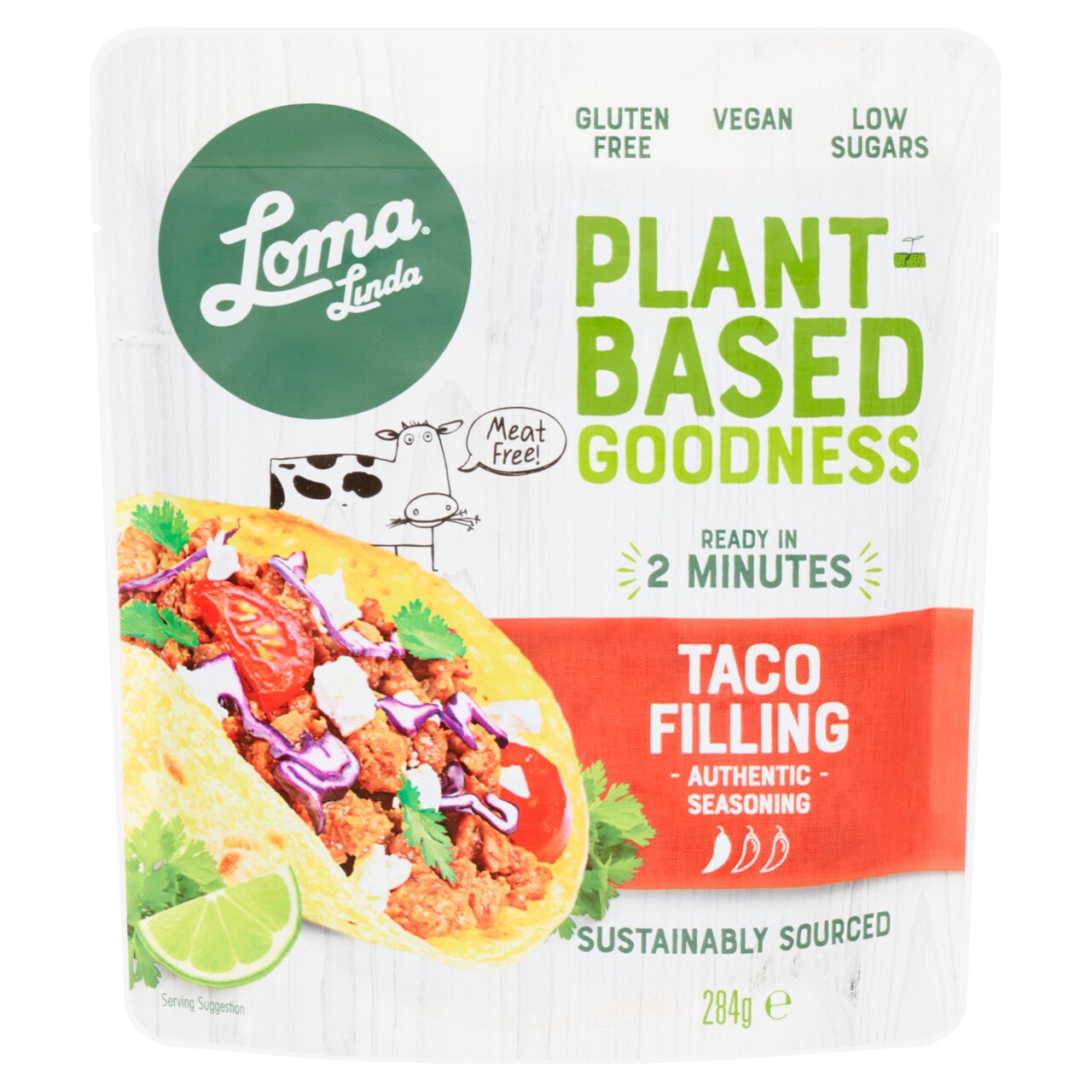 Loma Linda Plant-Based Taco Filling 284g